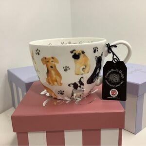 Portobello by Design, Bone China, “My Best Friend Has Four Paws” Mug 🐾 NEW
